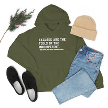 Load image into Gallery viewer, "Excuses" Unisex Heavy Blend™ Hooded Sweatshirt