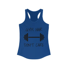 Load image into Gallery viewer, Women's "Gym Hair Don't Care" Ideal Racerback Tank