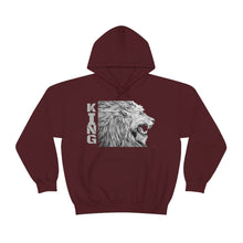 Load image into Gallery viewer, "King Lion" Unisex Heavy Blend™ Hooded Sweatshirt