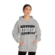 Load image into Gallery viewer, "Parental Advisory" Unisex Heavy Blend™ Hooded Sweatshirt
