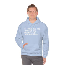 Load image into Gallery viewer, "Excuses" Unisex Heavy Blend™ Hooded Sweatshirt