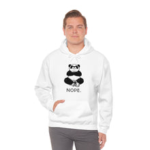 Load image into Gallery viewer, "Panda Nope" Unisex Heavy Blend™ Hooded Sweatshirt