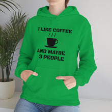 Load image into Gallery viewer, "I Like Coffee" Unisex Heavy Blend™ Hooded Sweatshirt